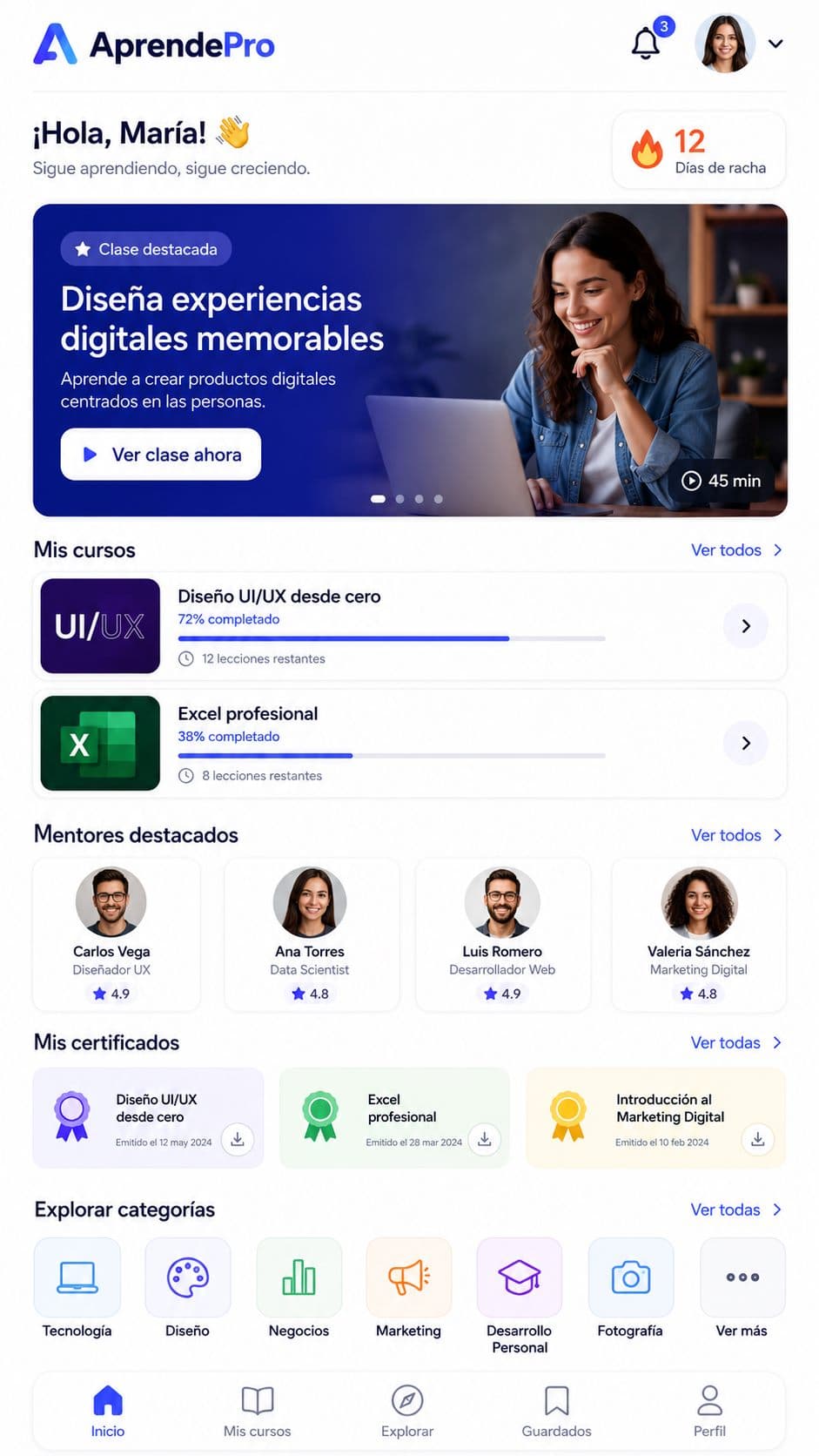 Learning app